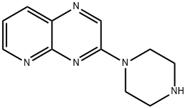 Pyrido[2,3-b]pyrazine, 3-(1-piperazinyl)-,67046-52-0,结构式
