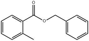 Benzoic acid, 2-methyl-, phenylmethyl ester Structure