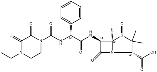 Piperacillin Sulfoxide, 67275-27-8, 结构式