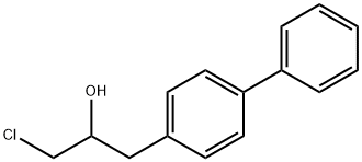 4-Biphenylethanol, α-(chloromethyl)-,6732-16-7,结构式