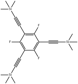 Benzene, 1,3,5-trifluoro-2,4,6-tris[2-(trimethylsilyl)ethynyl]-