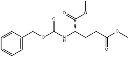 (S)-二甲基 2-(((苄氧基)羰基)氨基)戊二酯, 67436-17-3, 结构式