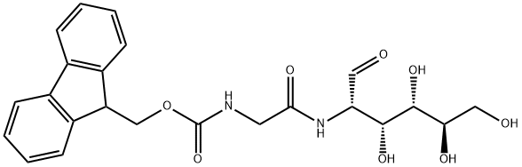 Fmoc-glycyl-D-mannosamine Struktur