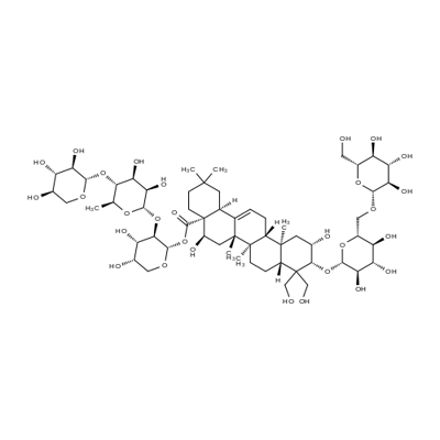 Deapi-platycodin D3 Structure