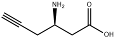 5-Hexynoic acid, 3-amino-, (3R)-,678969-17-0,结构式