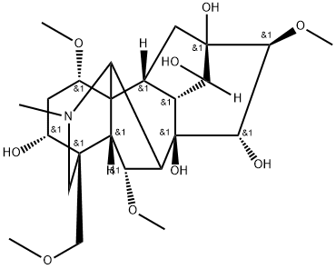 Mesaconine Struktur