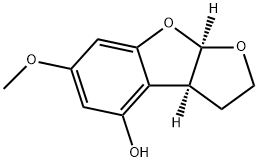 (-)-Dihydroaflatoxin D2 Struktur