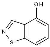 1,2-Benzisothiazol-4-ol 化学構造式