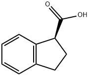 (1S)-2,3-Dihydro-1H-indene-1-carboxylic acid Structure