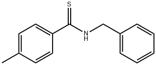 N-benzyl-4-methyl-1-benzenecarbothioamide,68055-34-5,结构式