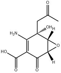 烯胺霉素 B 结构式
