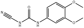 Urea, N-cyano-N'-(3,4-dimethoxyphenyl)- Struktur