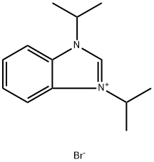 1,3-Diisopropylbenzimidazolium Bromide Struktur