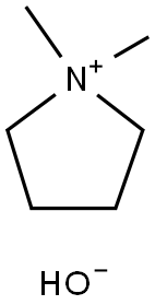 二甲基吡咯烷氢氧化物 AQ 溶液,68498-44-2,结构式