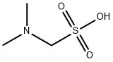 Methanesulfonic acid, 1-(dimethylamino)- Struktur