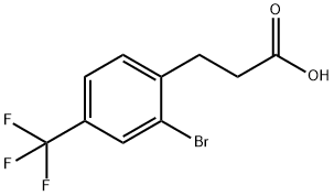 3-(2-溴-4-(三氟甲基)苯基)丙酸