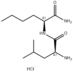 Leu-Nle-NH2·HCl, 68759-98-8, 结构式