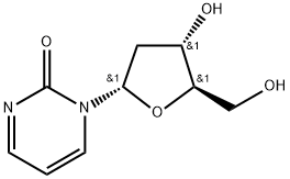 2(1H)-Pyrimidinone, 1-(2-deoxy-α-D-erythro-pentofuranosyl)- Struktur