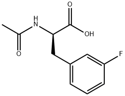 Ac-D-Phe(3-F)-OH Structure