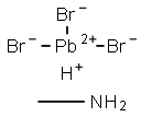 钙钛矿CH3NH3PBBR3 固体, 69276-13-7, 结构式