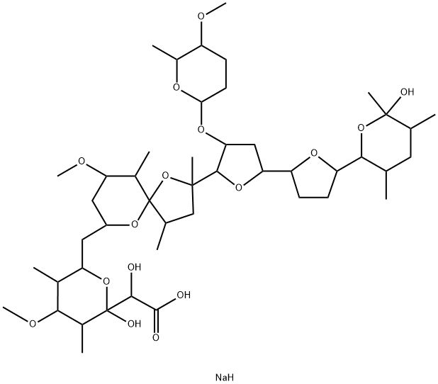 Antibiotic 6016 sodium salt 结构式