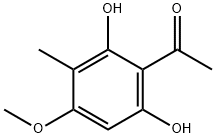 1-(2,6-Dihydroxy-4-methoxy-3-methylphenyl)ethanone, 69480-06-4, 结构式