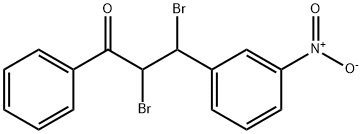 1-Propanone, 2,3-dibromo-3-(3-nitrophenyl)-1-phenyl-