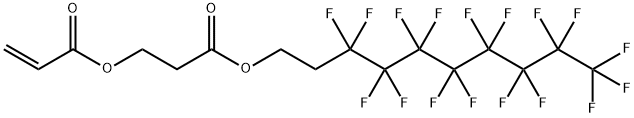 2-Propenoic acid, 3-[(3,3,4,4,5,5,6,6,7,7,8,8,9,9,10,10,10-heptadecafluorodecyl)oxy]-3-oxopropyl ester