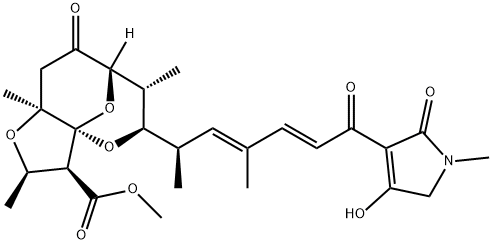 抗菌素 BU 2313A 结构式