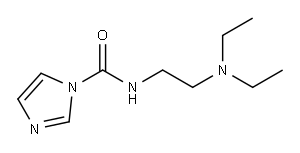 1H-Imidazole-1-carboxamide, N-[2-(diethylamino)ethyl]- Structure