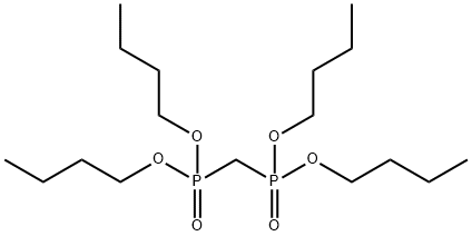 Phosphonic acid, methylenebis-, tetrabutyl ester (9CI) Struktur