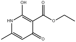 3-Pyridinecarboxylic acid, 1,4-dihydro-2-hydroxy-6-methyl-4-oxo-, ethyl ester