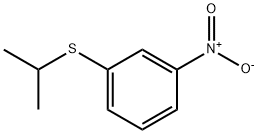 Benzene, 1-[(1-methylethyl)thio]-3-nitro- Struktur