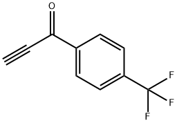 1-[4-(trifluoromethyl)phenyl]prop-2-yn-1-one Structure