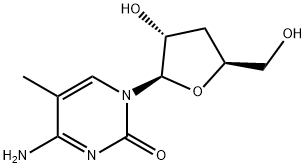 Cytidine, 3'-deoxy-5-methyl- Structure
