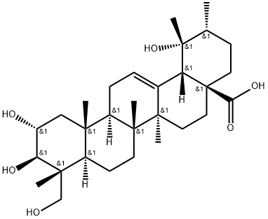 23-Hydroxytormentic acid Structure