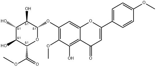 Comanthosid A 化学構造式
