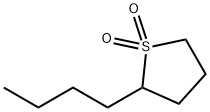 Thiophene, 2-butyltetrahydro-, 1,1-dioxide Structure