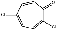 2,4,6-Cycloheptatrien-1-one, 2,5-dichloro- Structure