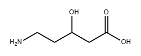Pentanoic acid, 5-amino-3-hydroxy- Structure