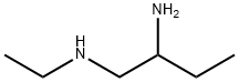 N-エチルブタン-1,2-ジアミン 化学構造式