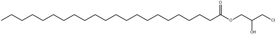 3-CHLORO-1,2-PROPANDIOL-1-MONOBEHENATE,72165-56-1,结构式
