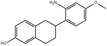 722520-36-7 6-(2-氨基-4-甲氧基苯基)-5,6,7,8-四氢-2-萘酚