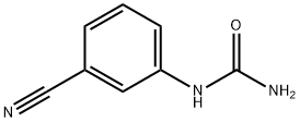 Urea, N-(3-cyanophenyl)- Struktur