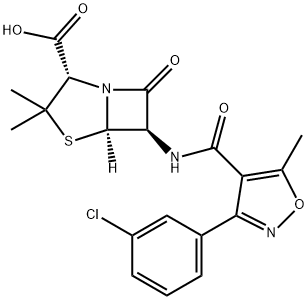 Oxacillin Sodium Impurity G(EP) Struktur