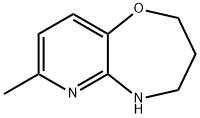 7-methyl-2H,3H,4H,5H-pyrido[3,2-b][1,4]oxazepine 结构式
