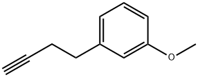 1-(丁-3-炔-1-基)-3-甲氧基苯, 72559-36-5, 结构式