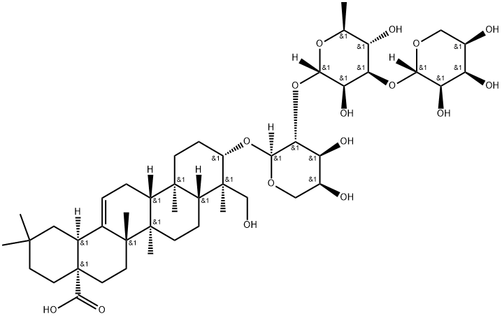 PROSAPOGENIN CP6, 72629-76-6, 结构式