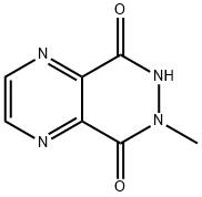 6-甲基-5H,6H,7H,8H-吡嗪并[2,3-D]哒嗪-5,8-二酮, 72668-56-5, 结构式