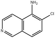 5-Isoquinolinamine, 6-chloro- Structure